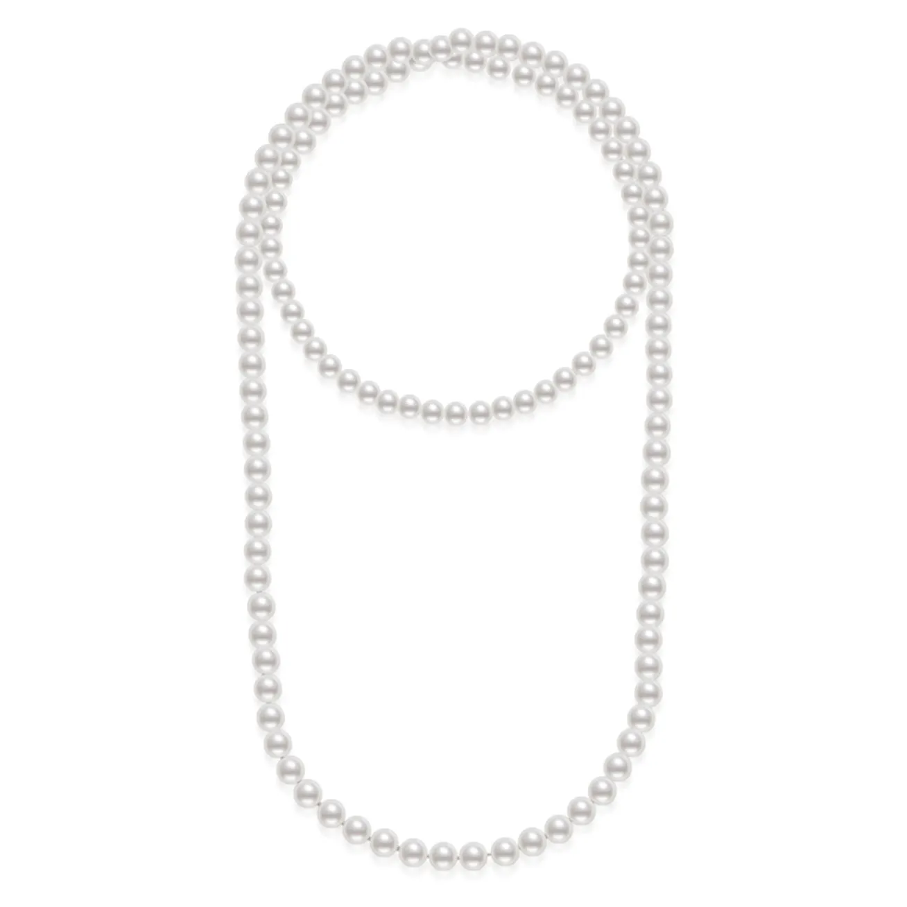 18k Gold Australian White Pearl Necklace KN00268