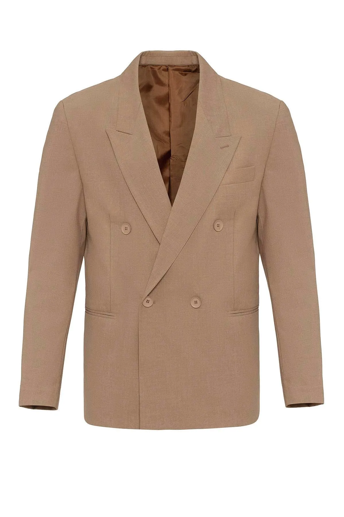 ANT Single Button Double-breasted Men's Blazer Jacket - Walkden