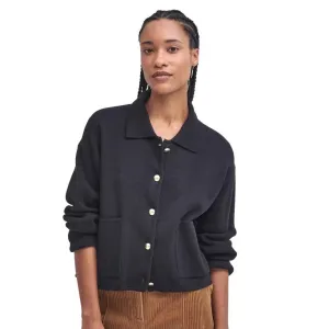 Barbour Noelle Knitted Cardigan In Black