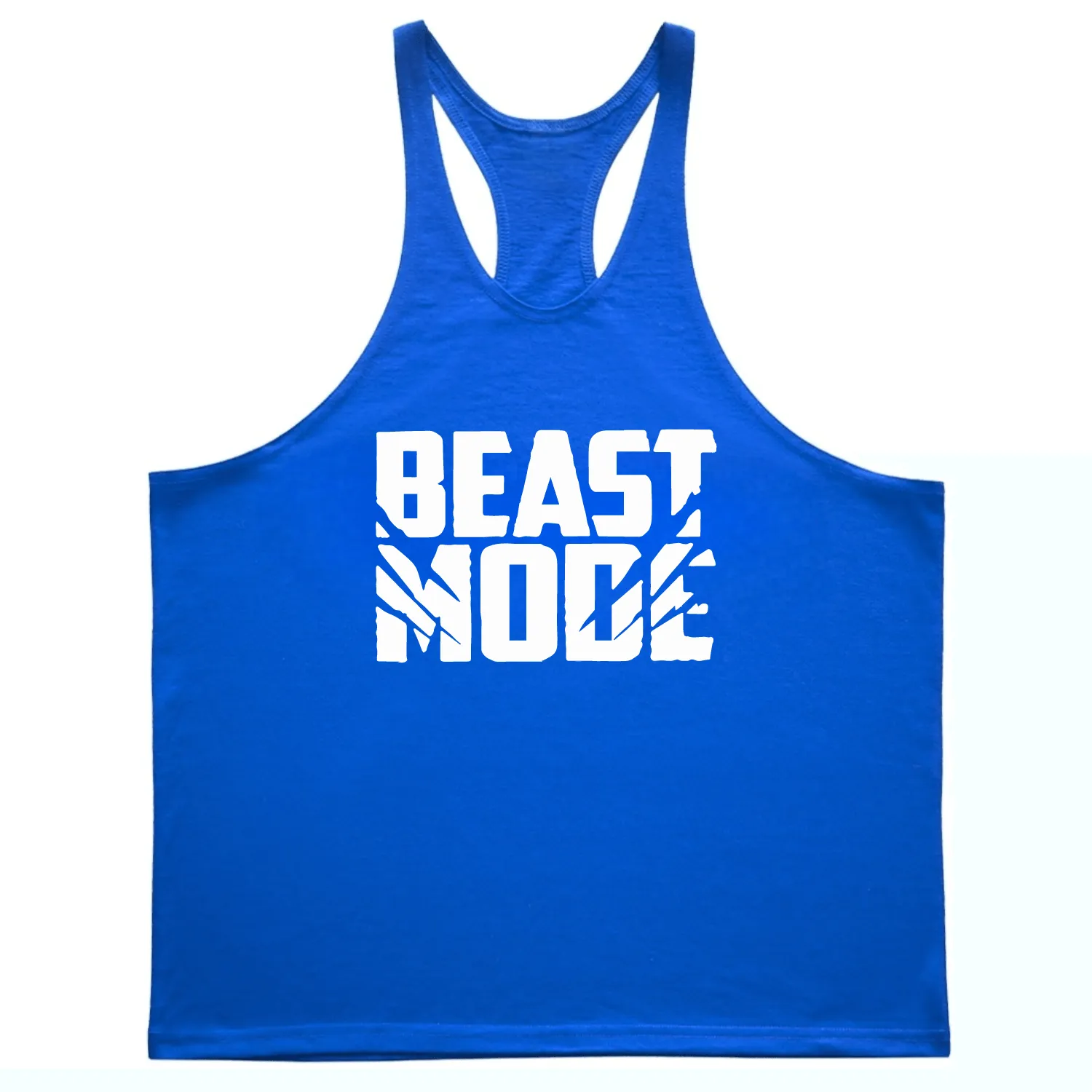 BEAST MODE Workout Stringer Tank Tops