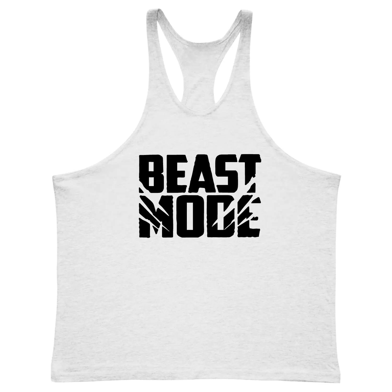 BEAST MODE Workout Stringer Tank Tops