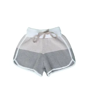 Belati Summer Brown Knit Short
