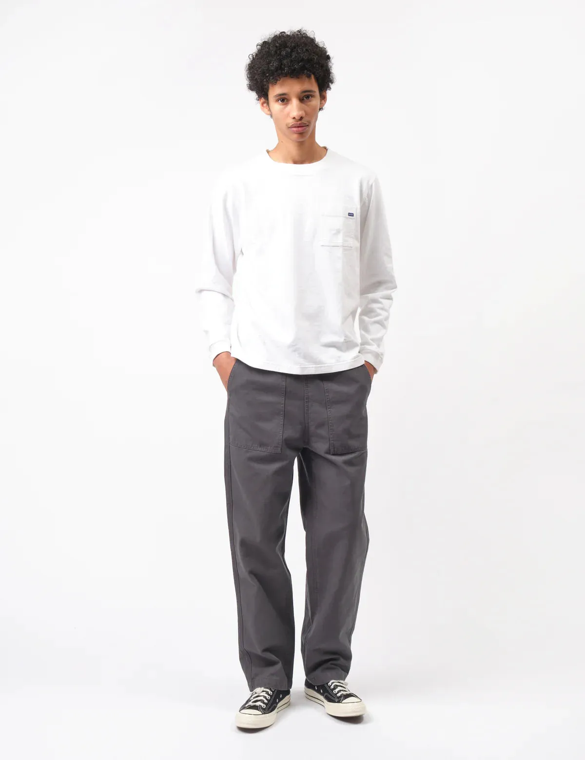 BHODE | Fatigue Pant Canvas | Anthracite Grey