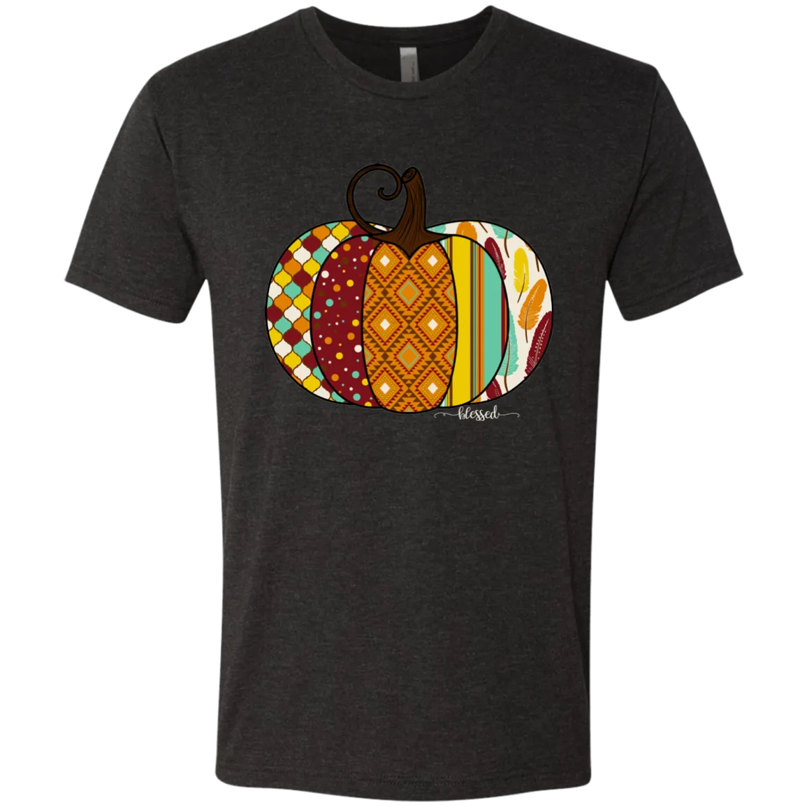 Blessed Pumpkin Bella Canvas Soft Tee – Faith Meets Fall Style!