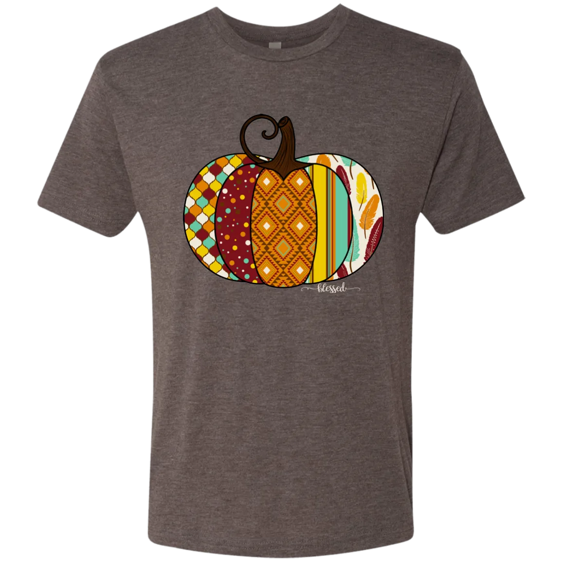 Blessed Pumpkin Bella Canvas Soft Tee – Faith Meets Fall Style!