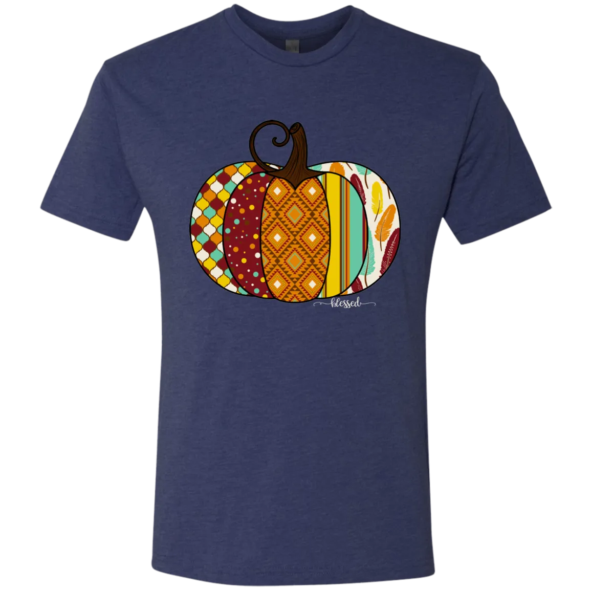 Blessed Pumpkin Bella Canvas Soft Tee – Faith Meets Fall Style!