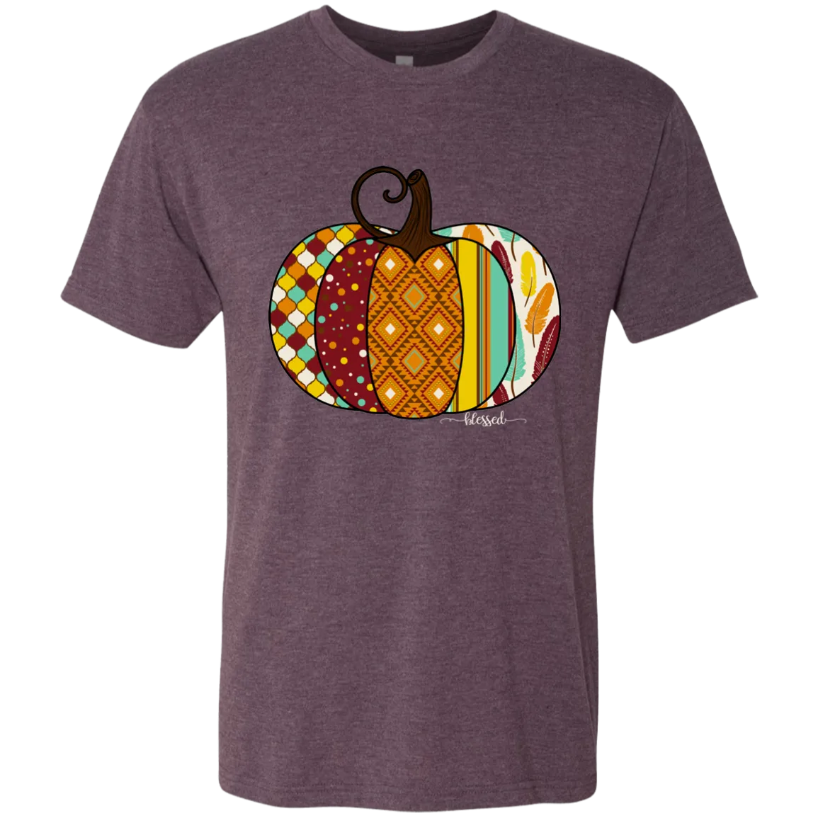 Blessed Pumpkin Bella Canvas Soft Tee – Faith Meets Fall Style!