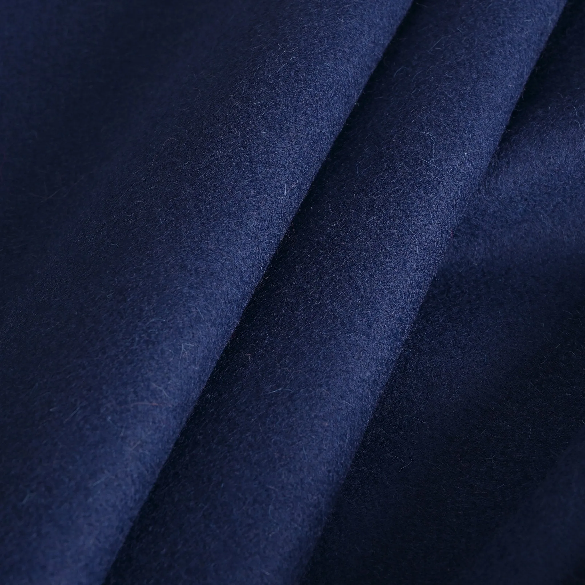 Blue Melton Fabric 4550
