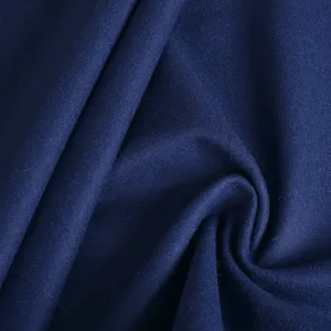 Blue Melton Fabric 4550