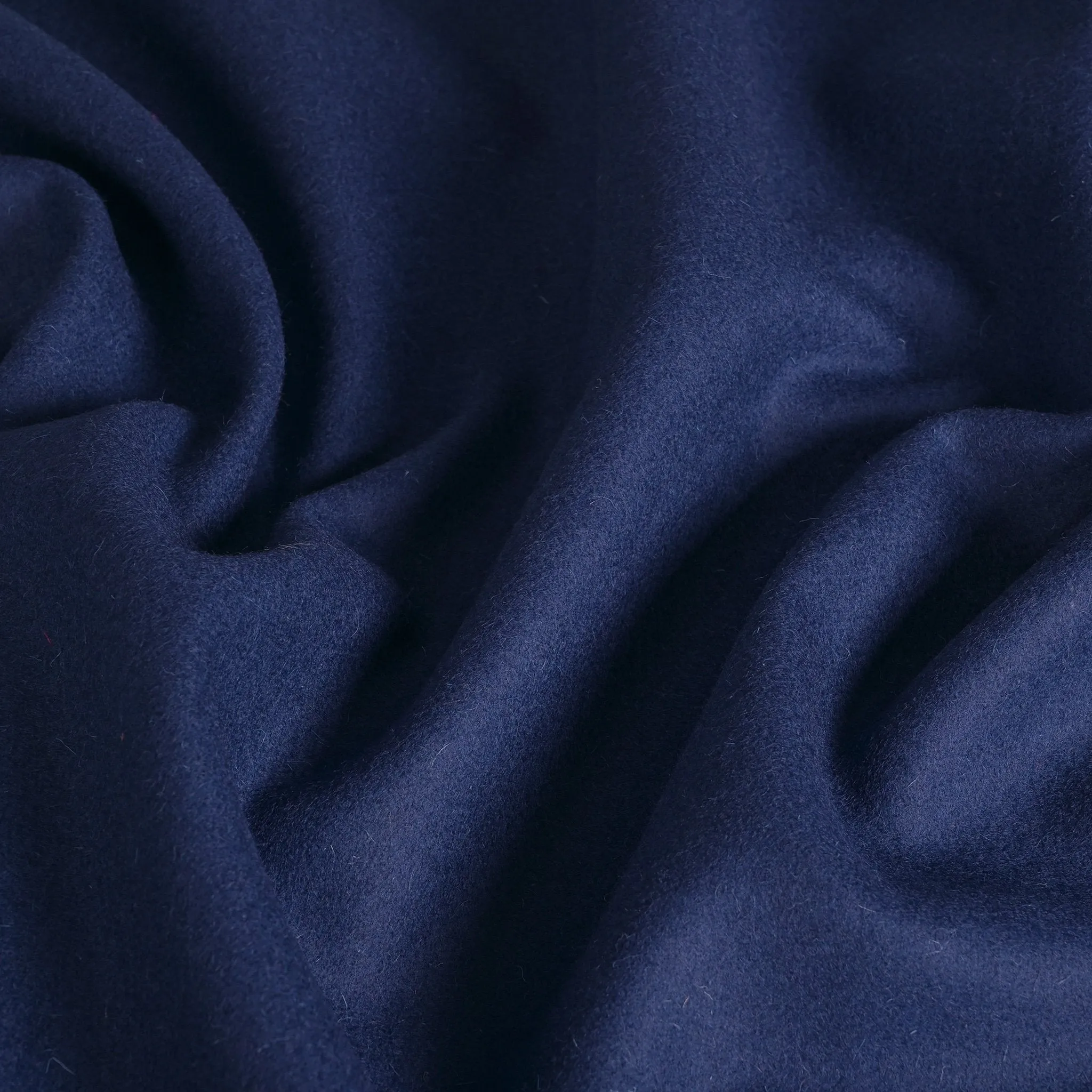 Blue Melton Fabric 4550
