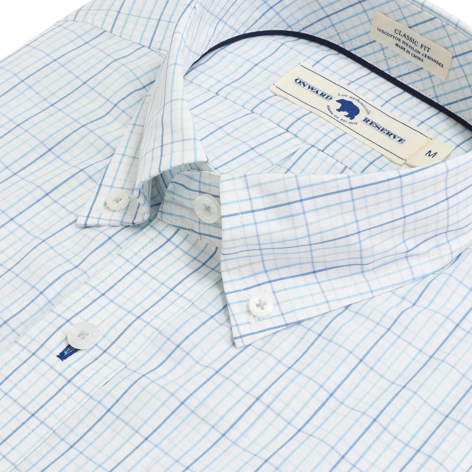 Briar Classic Fit Quad Button Down