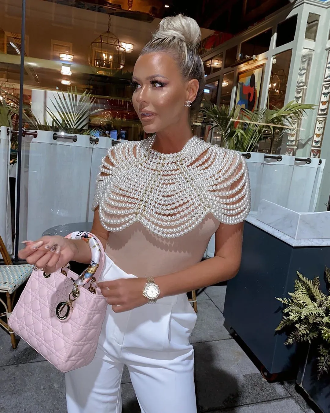 Casual Dresses Pearl Wraps