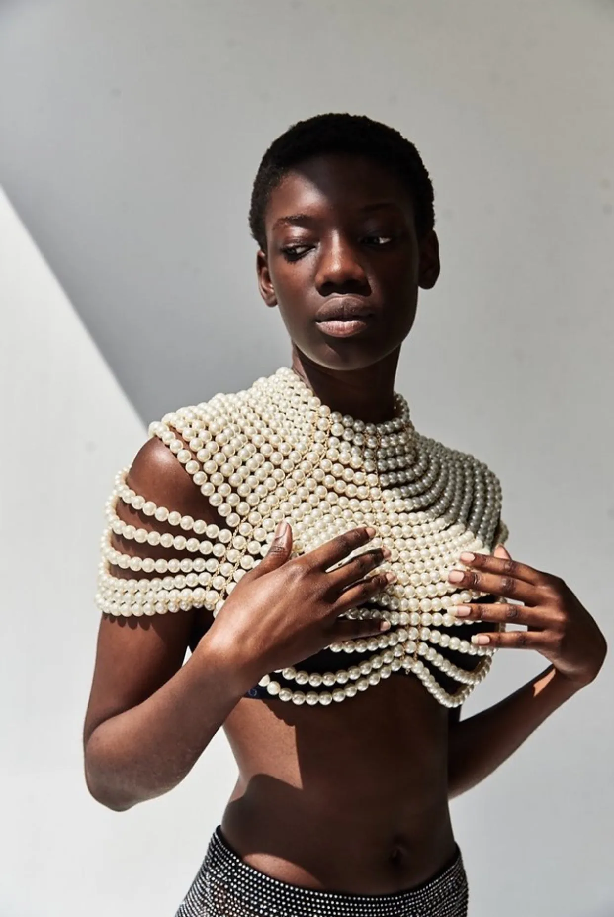 Casual Dresses Pearl Wraps