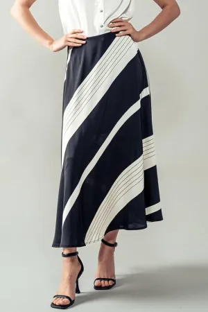 Crepe Couture Maxi Skirt