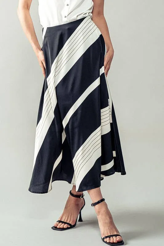 Crepe Couture Maxi Skirt