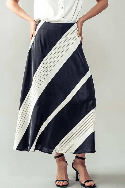 Crepe Couture Maxi Skirt