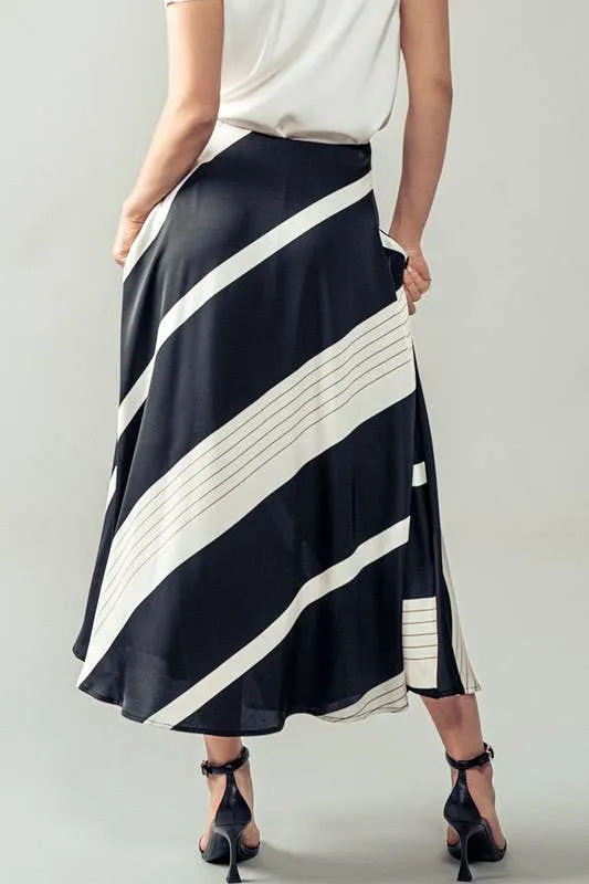 Crepe Couture Maxi Skirt