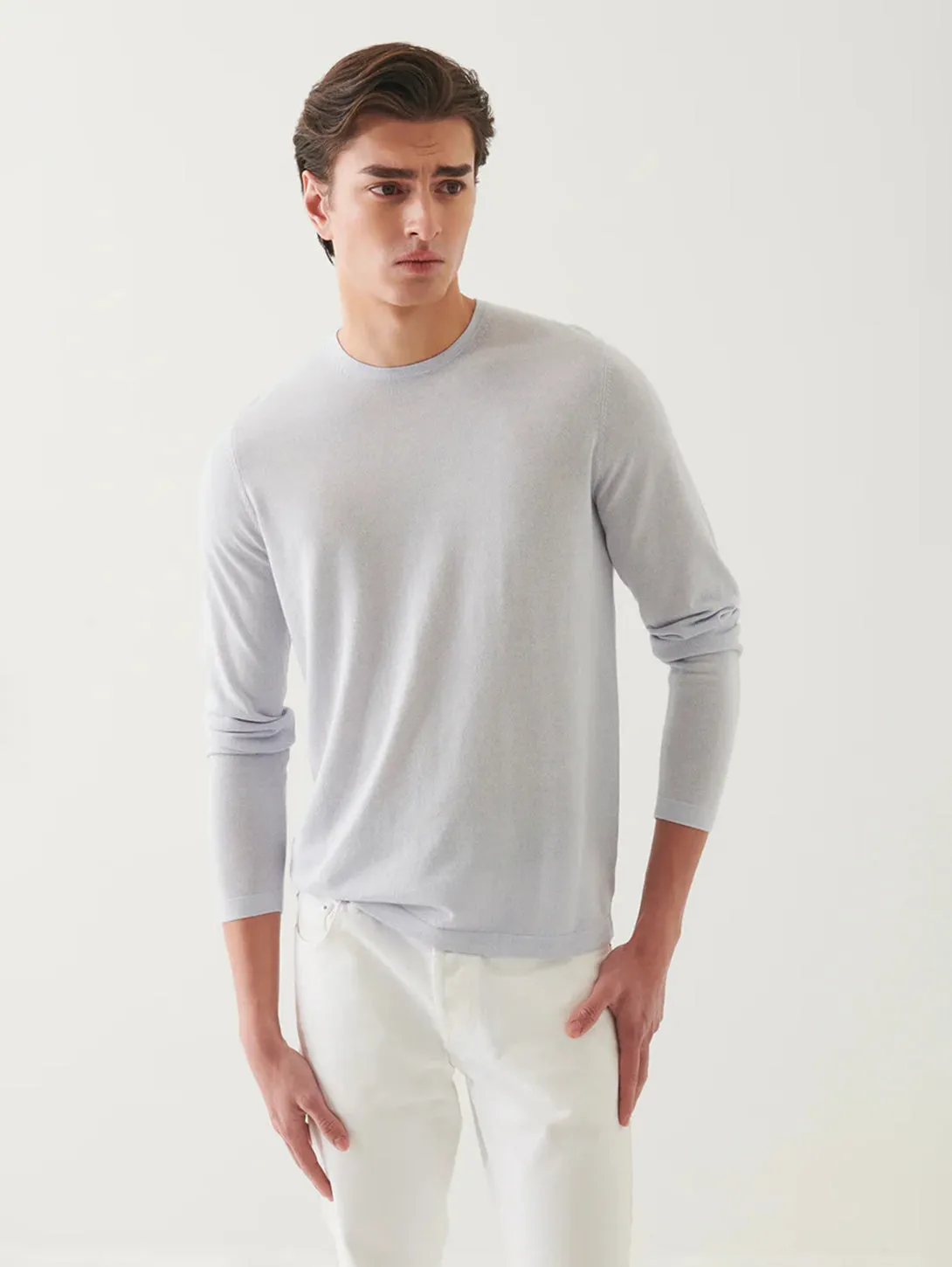 Cupro Sweater - Ocean
