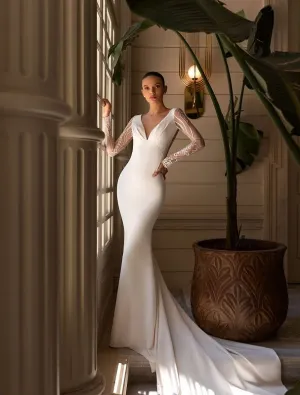 Dazzling White Wedding Dress