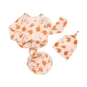 Freshly Squeezed Bamboo Baby Gown Set