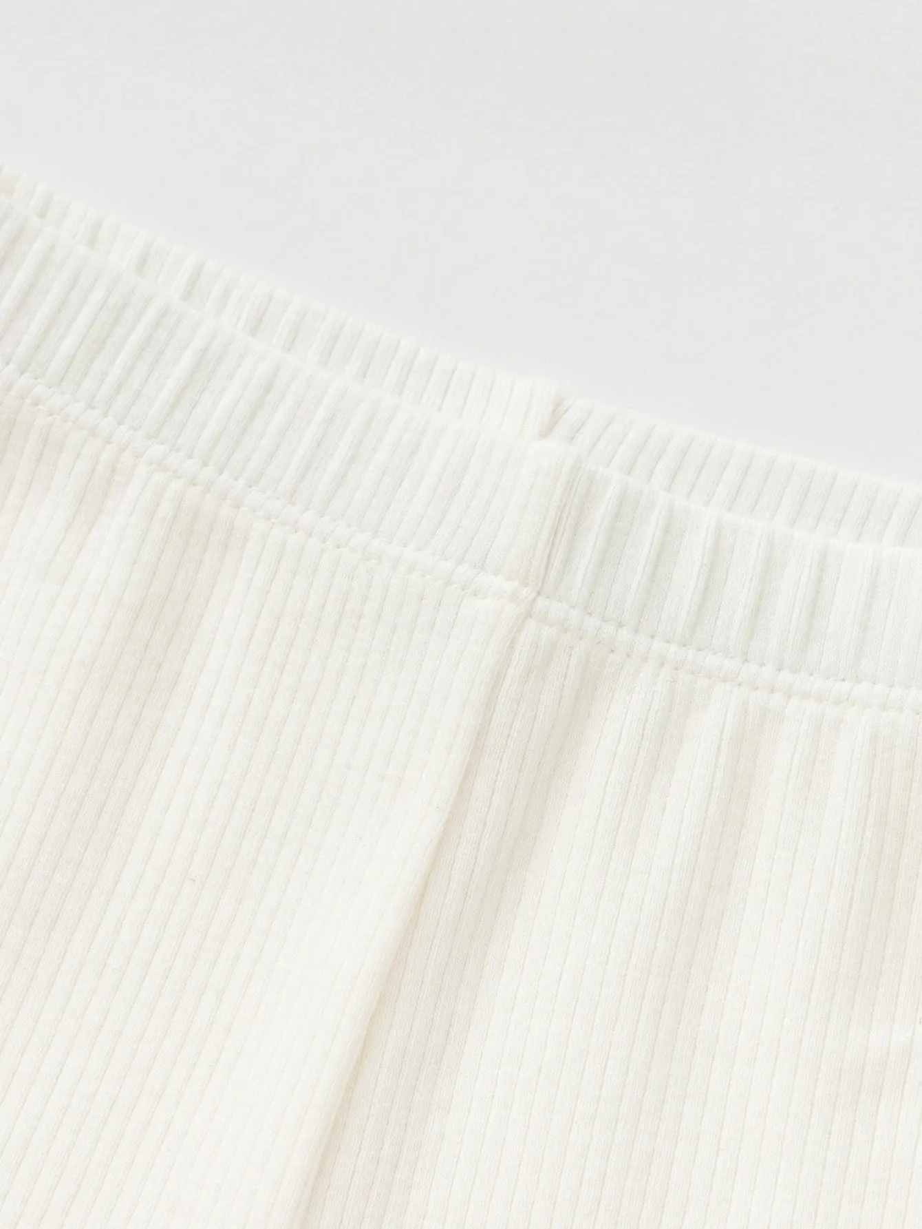 Girl Baby Clothes Off-White Bow Legging