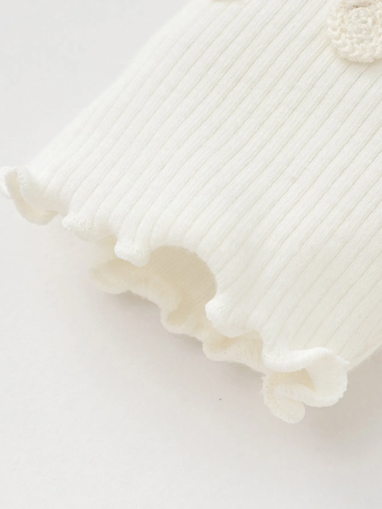 Girl Baby Clothes Off-White Bow Legging