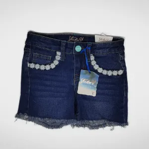 Girls Shorts - Studio V - Blue Flowers 2
