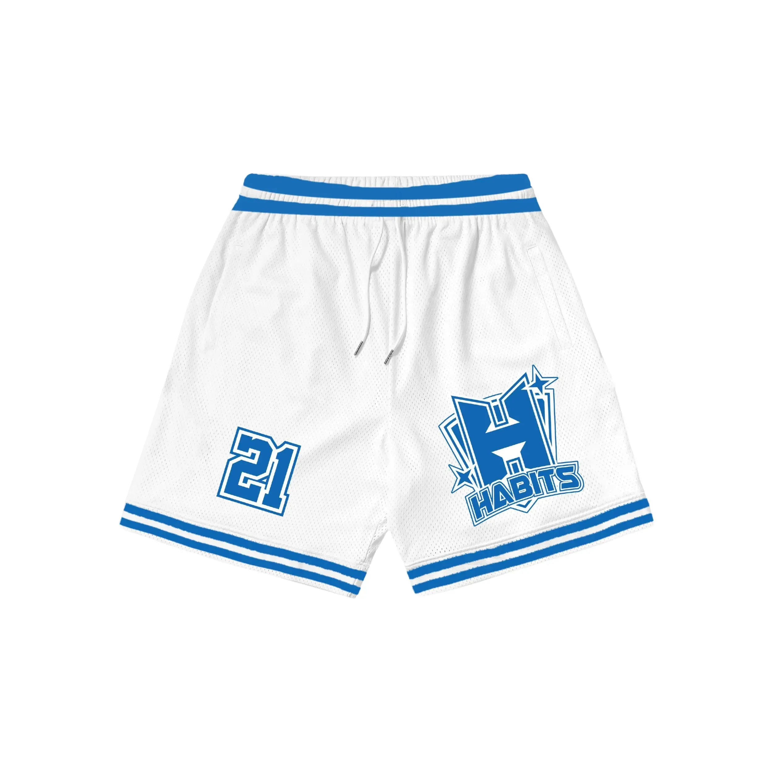 Glory Days Mesh Shorts White