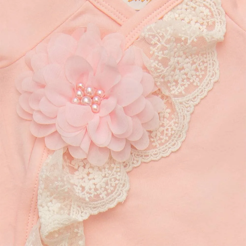 Haute Baby Chic Petite Criss Cross Set for Infant & Toddlers: 0/3M