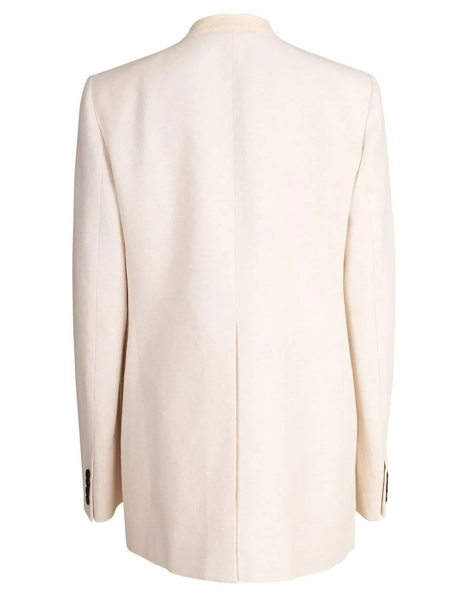 High Buttoned Long Jacket