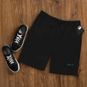 Men's fleece shorts / Pop art Embroidery design (Shipping from US)