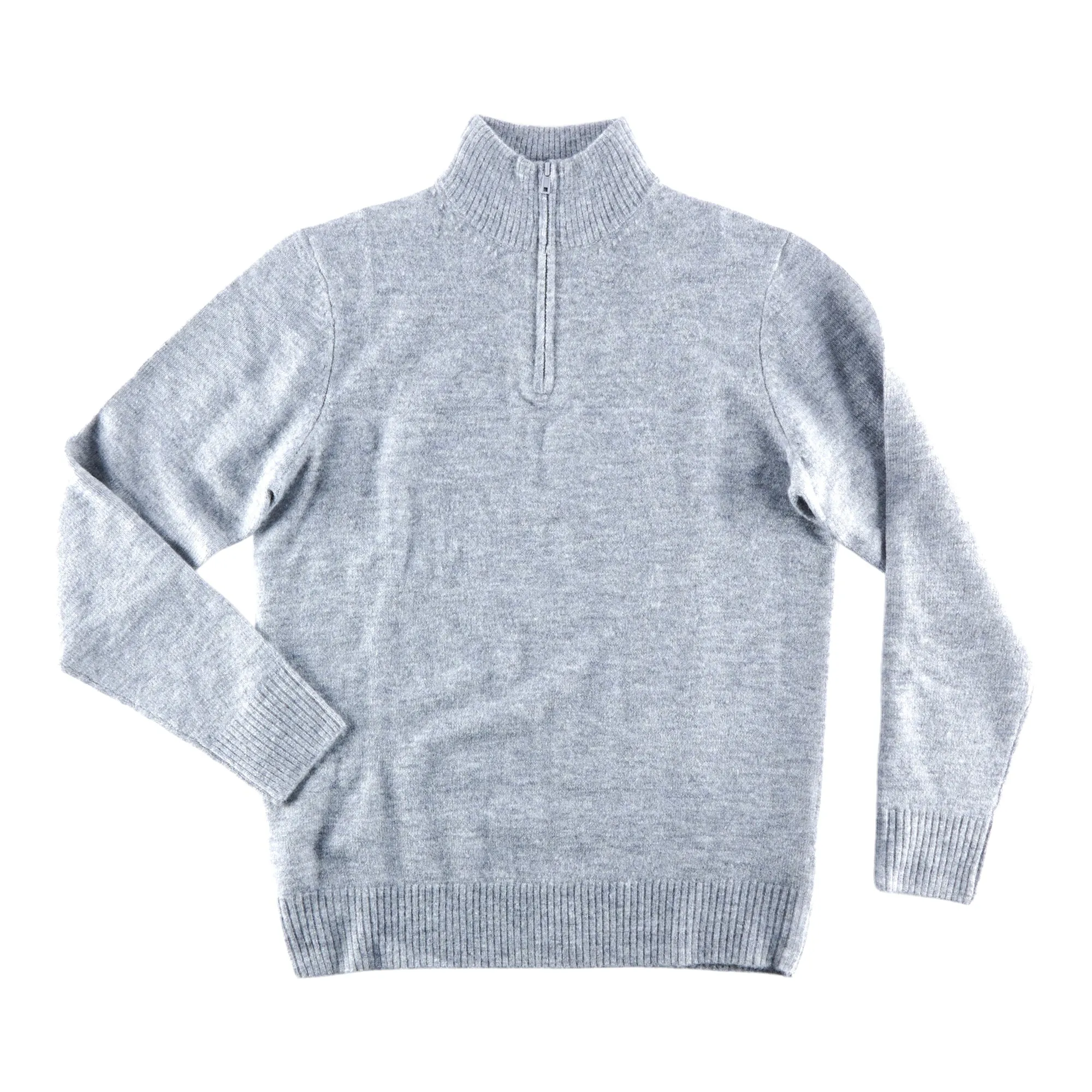 Mountain Ridge Men's Mock Neck Zipper Sweater