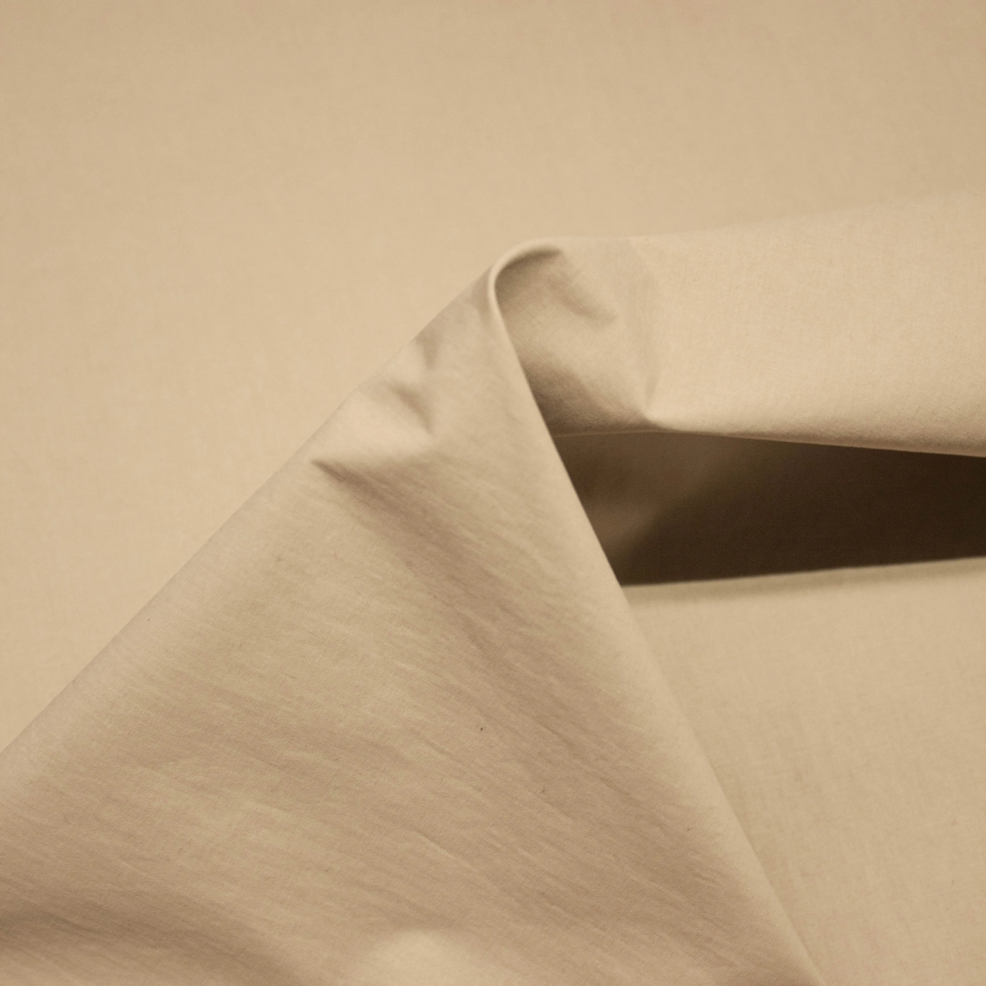 Raf Beige Coated Cotton SHOWROOM SAMPLE 34CM X 60CM