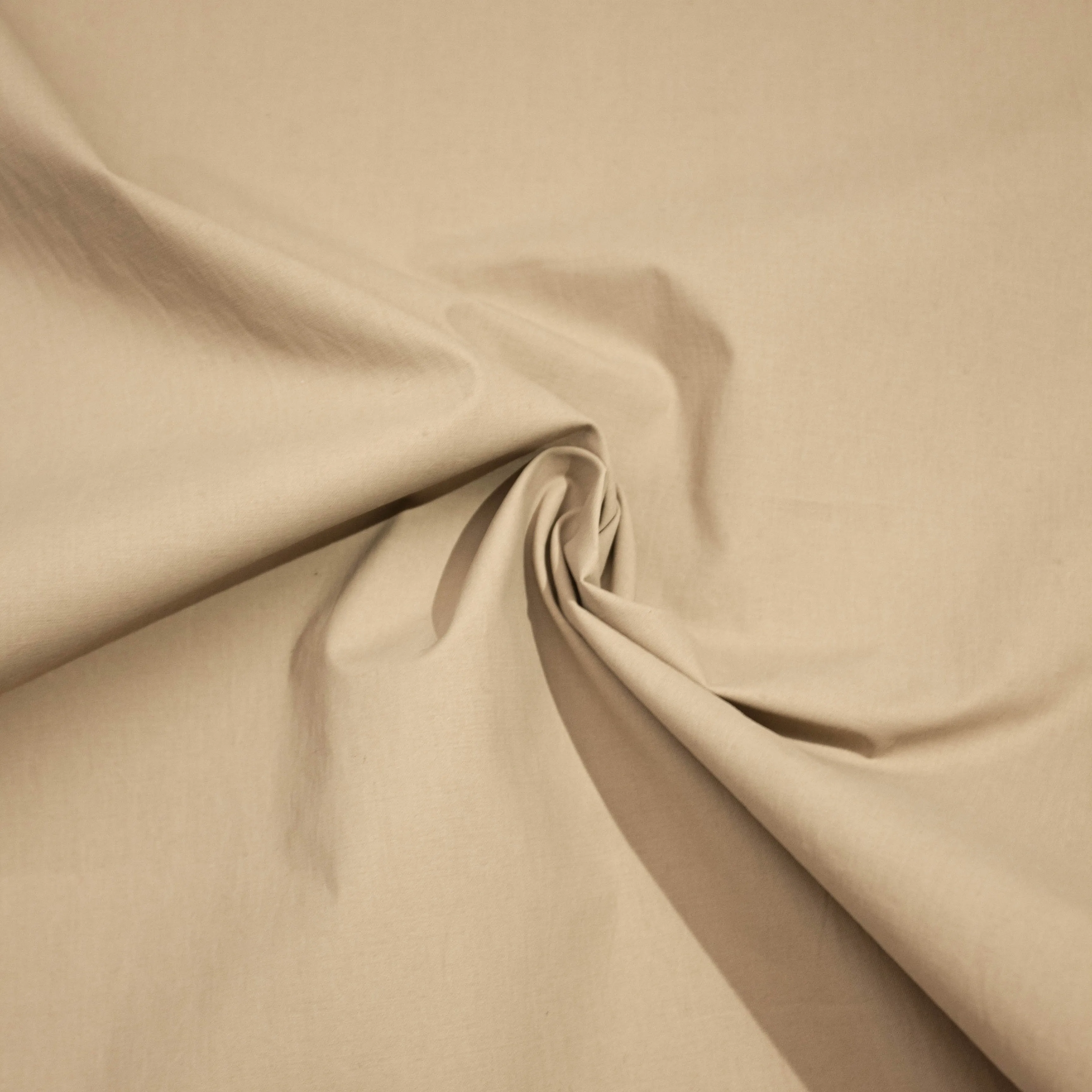 Raf Beige Coated Cotton SHOWROOM SAMPLE 34CM X 60CM