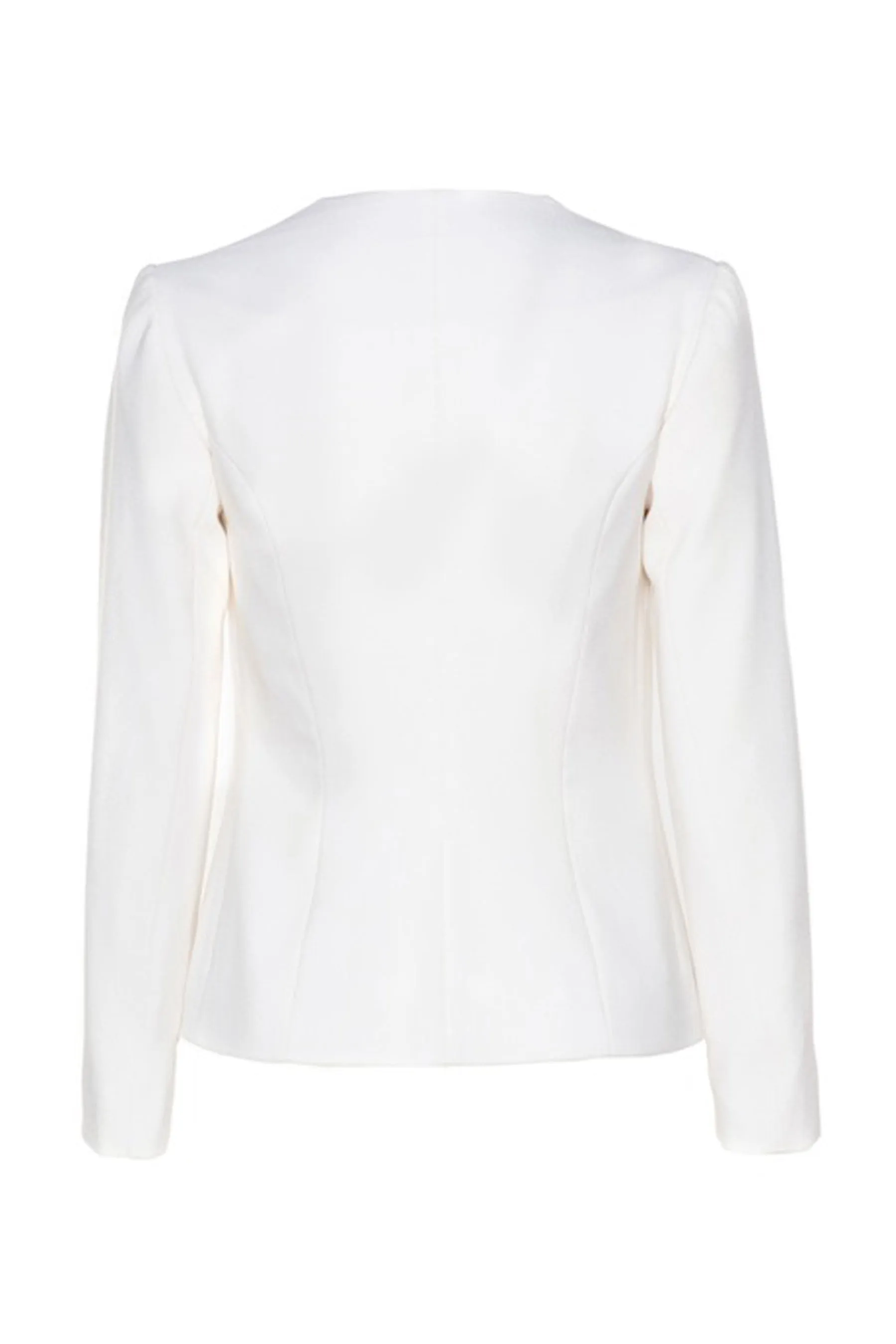 RAFFLESIA IVORY CRYSTAL EMBROIDERY JACKET