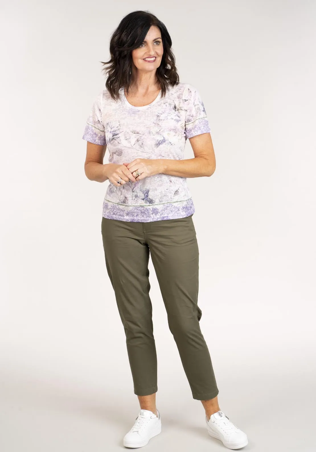 Relaxed Chino Trouser - Green