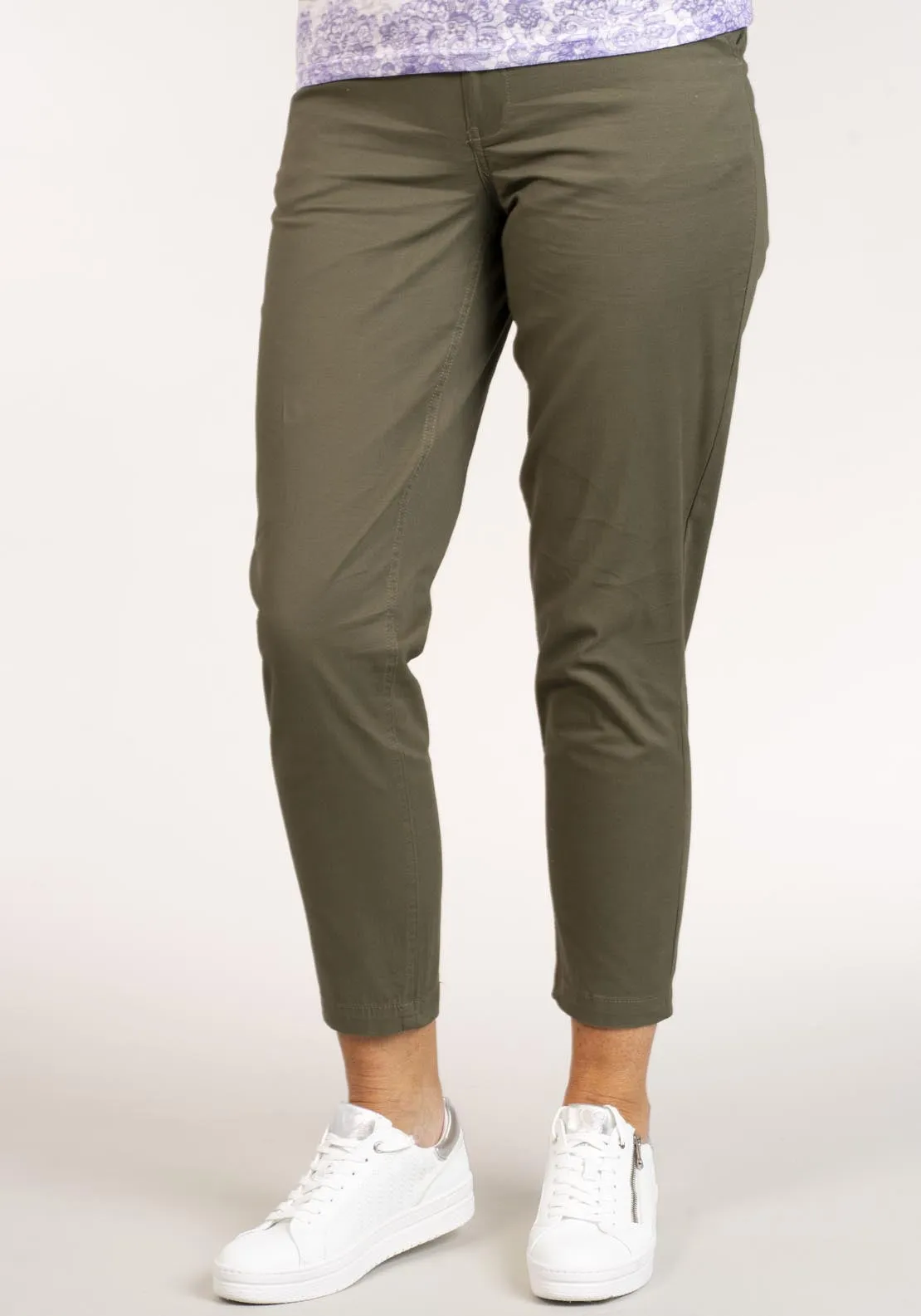 Relaxed Chino Trouser - Green