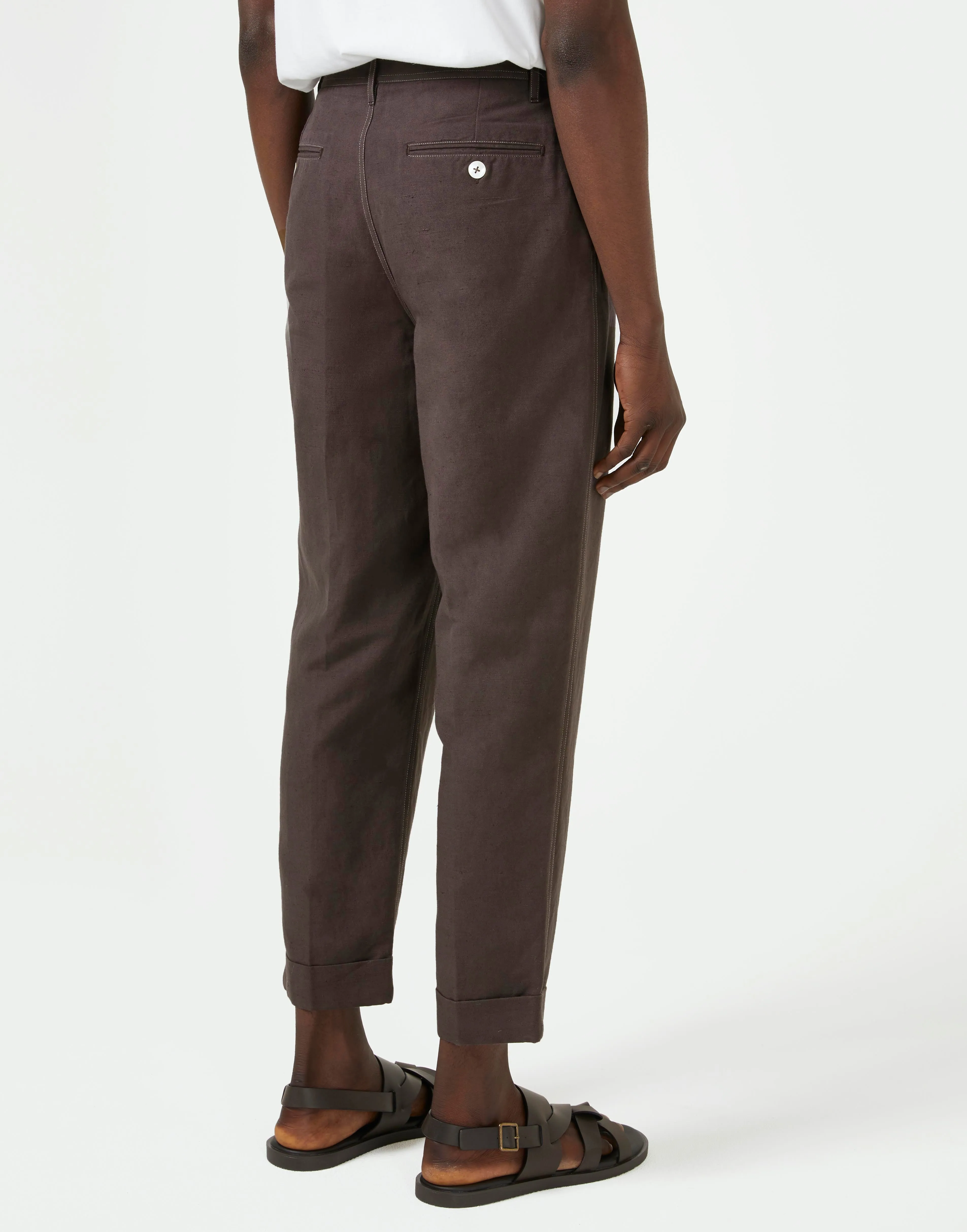 Relaxed Smart/Casual Trouser - Taupe
