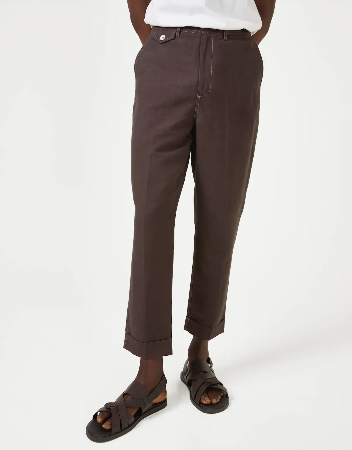 Relaxed Smart/Casual Trouser - Taupe