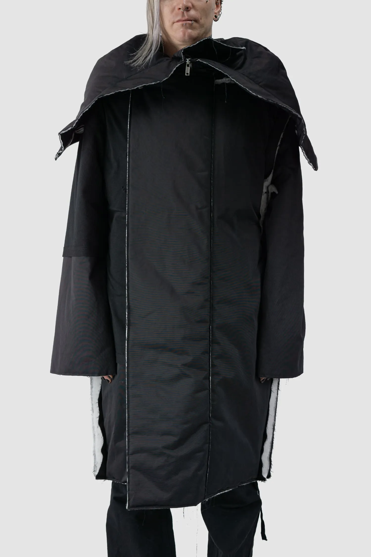 Rick Owens DRKSHDW | Oversized Hooded Padded Sisyparka Coat