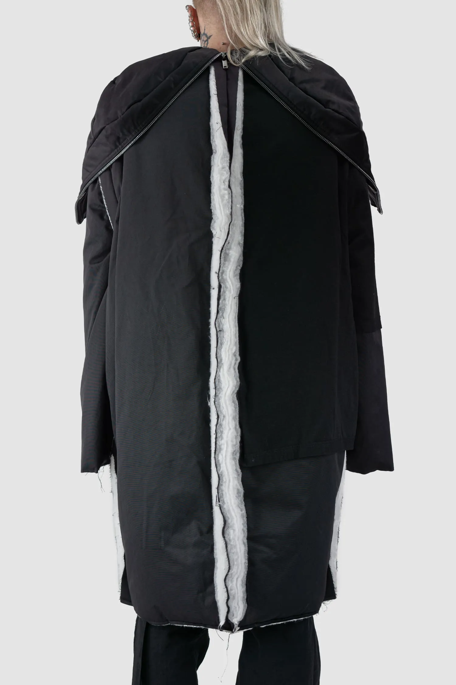 Rick Owens DRKSHDW | Oversized Hooded Padded Sisyparka Coat