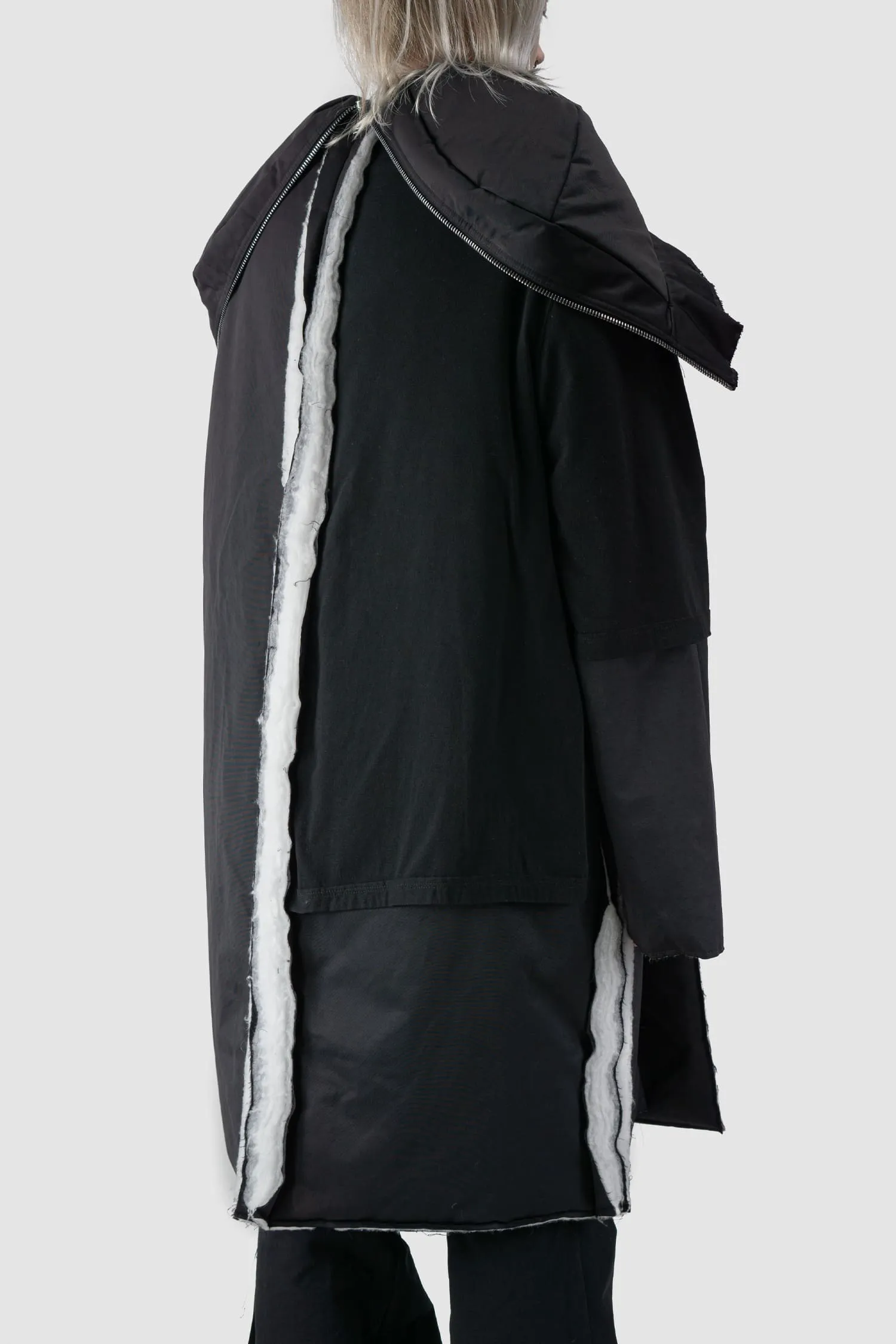 Rick Owens DRKSHDW | Oversized Hooded Padded Sisyparka Coat