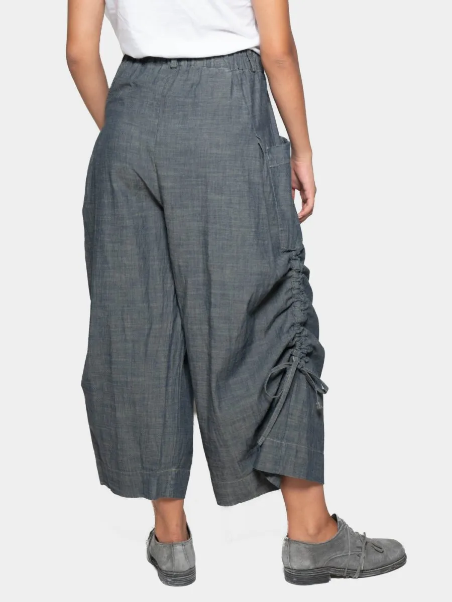 Ruched Leg Cargo Pants