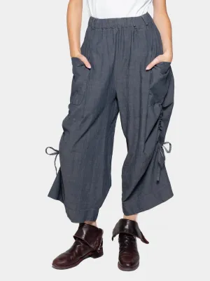 Ruched Leg Cargo Pants