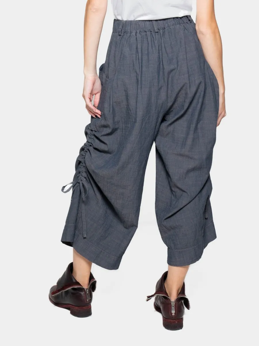 Ruched Leg Cargo Pants