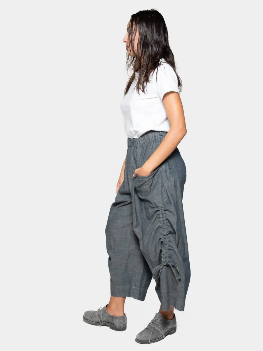 Ruched Leg Cargo Pants
