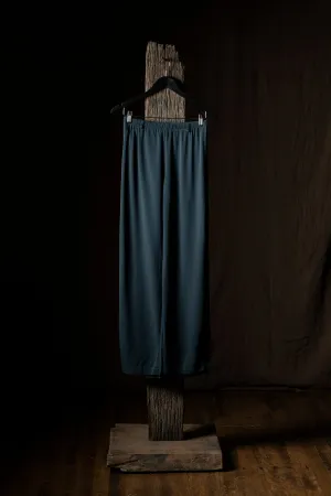 Silk Trousers Indigo