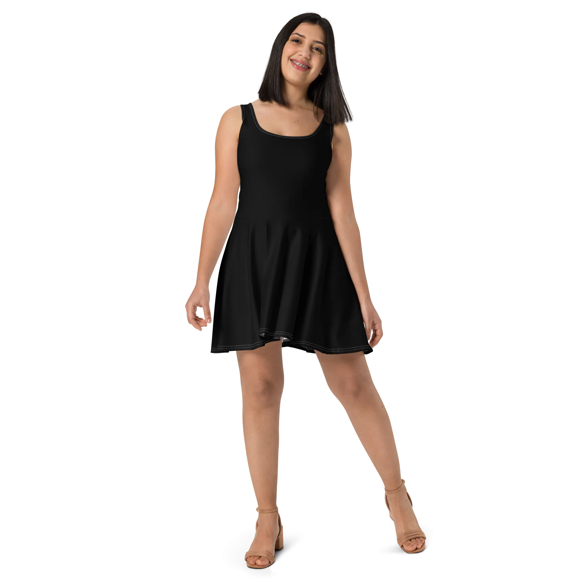 Skater Dress - Harbor Black