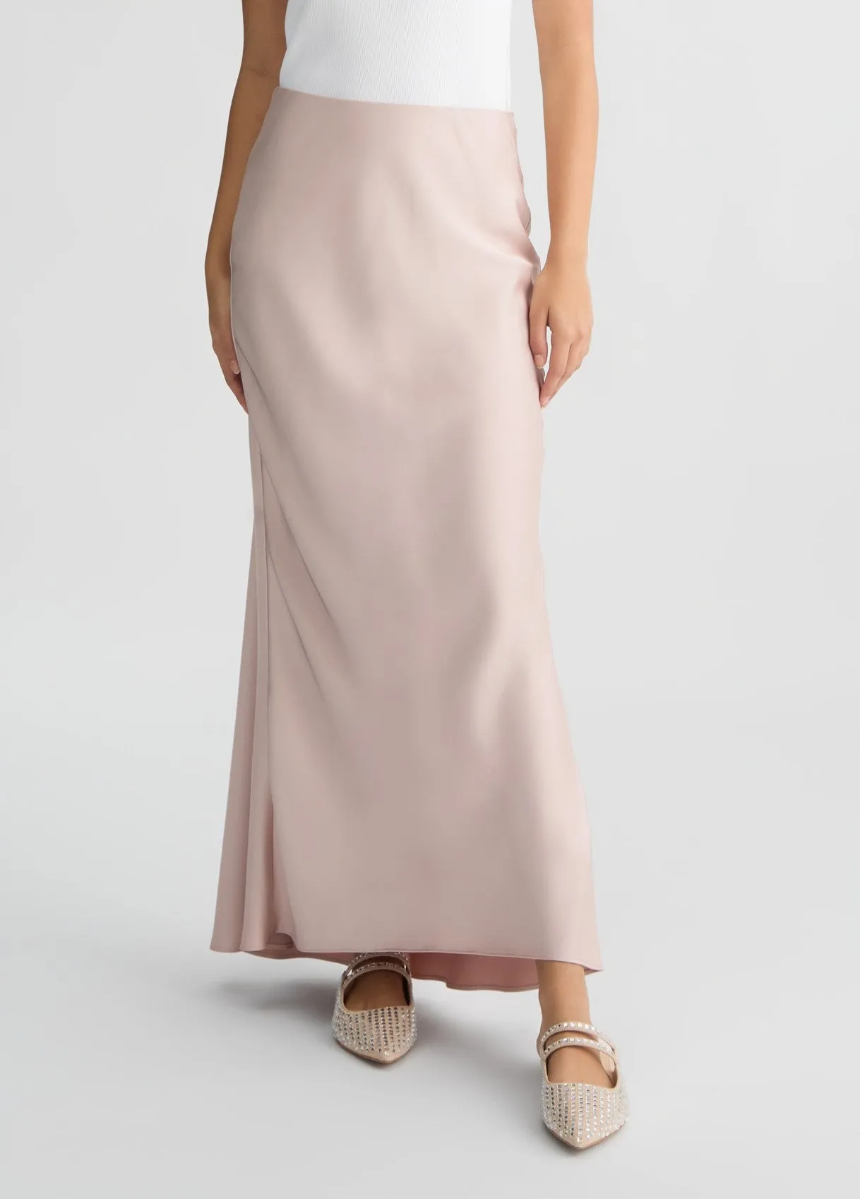 SKIRT LONG LIGHT PINK