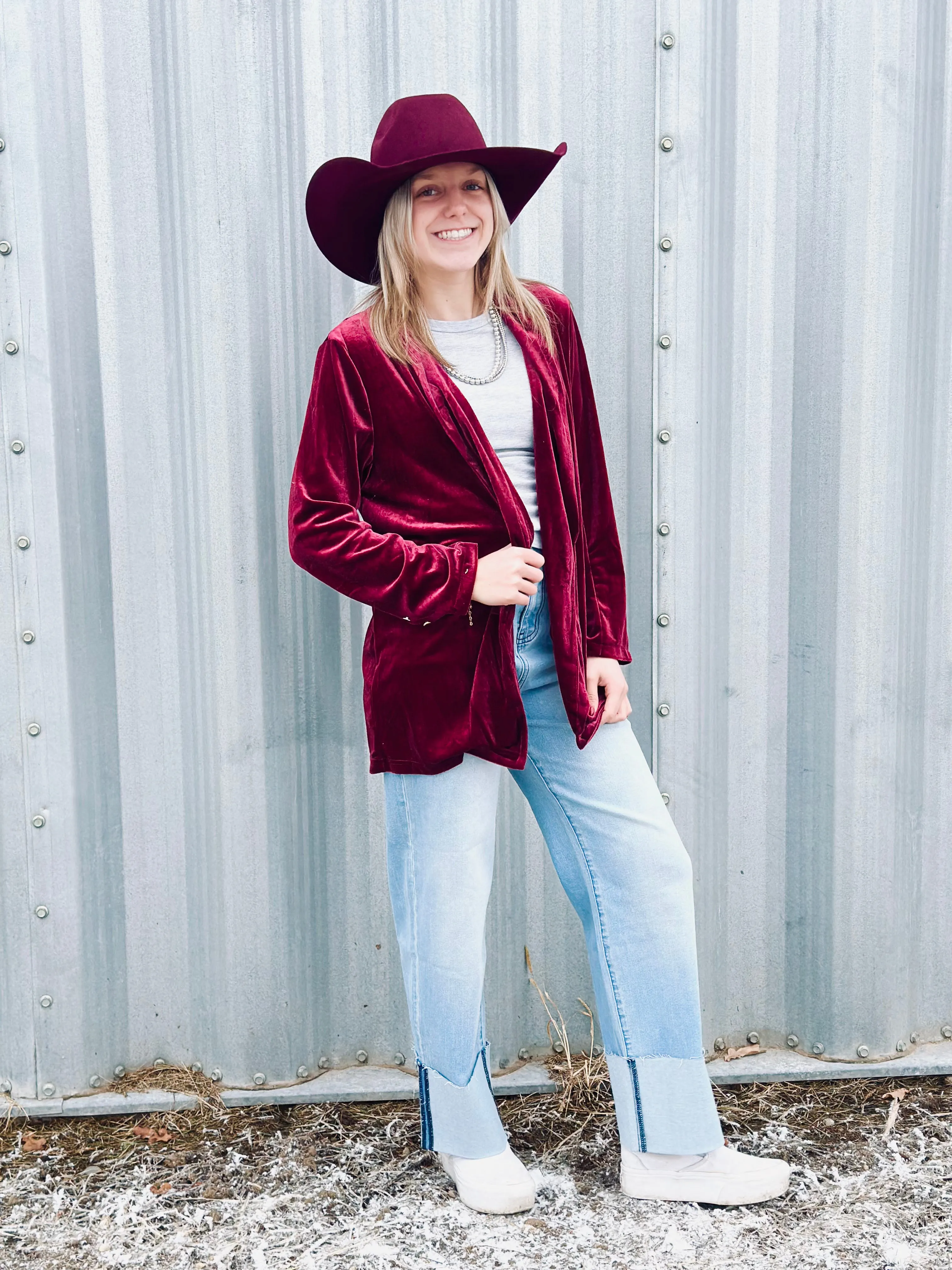 Slim Fit Fashion Simple Blazer